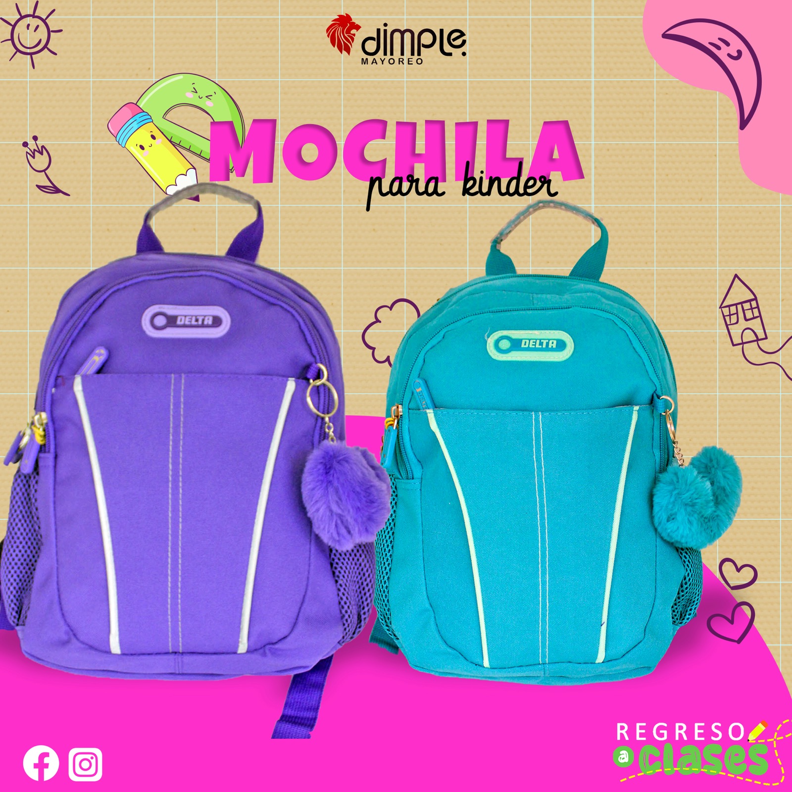 Mochilas escolares por mayor